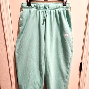 Women's Teal Nike sweat pants